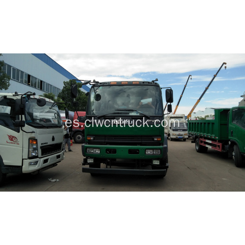 Exportación a Myanmar ISUZU 12cbm Camión compactador de basura